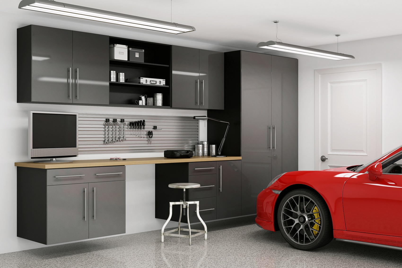 Oakcraft garage cabinetry